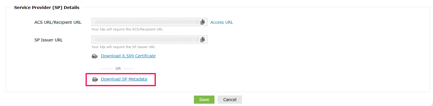 SAML Authentication